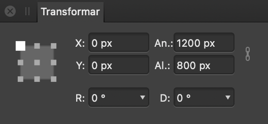 Panel Transformar