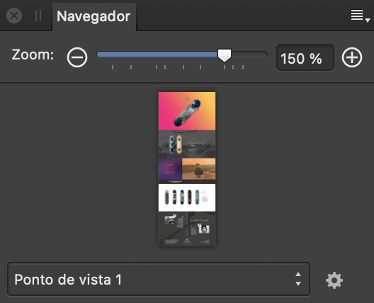 Painel Navegador