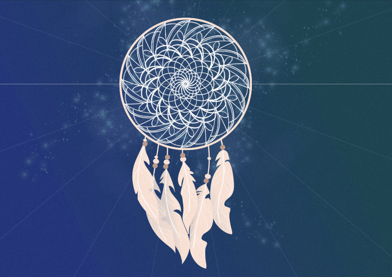 Dreamcatcher simmetrico