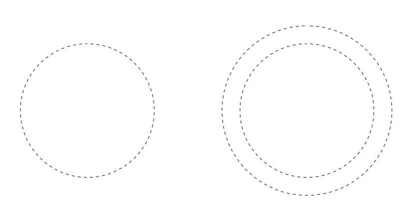 Exemple de contour de sélection