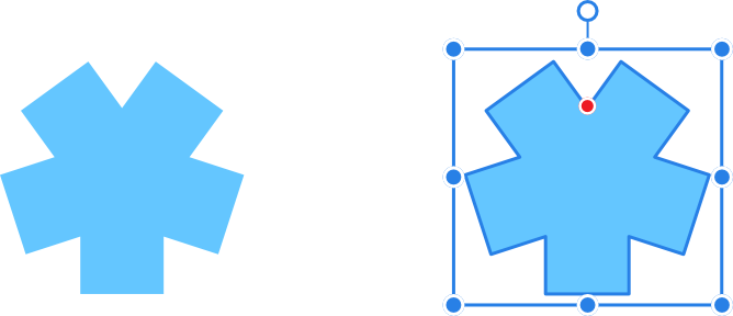 Padrão de Estrela quadrada