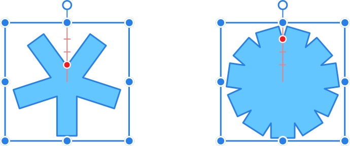 Alternativas de Estrela quadrada