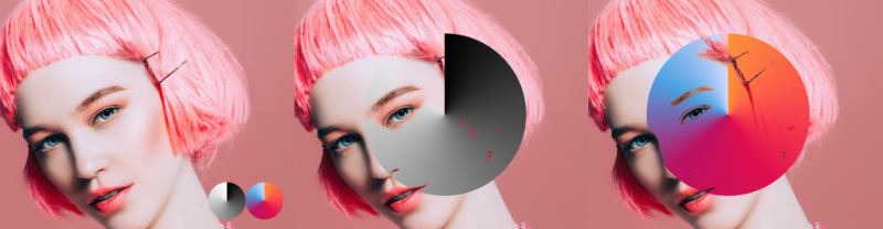 Mischmodus für Dunklere Farbe