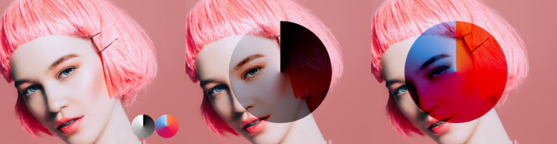 Der Mischmodus für Linear nachbelichten.