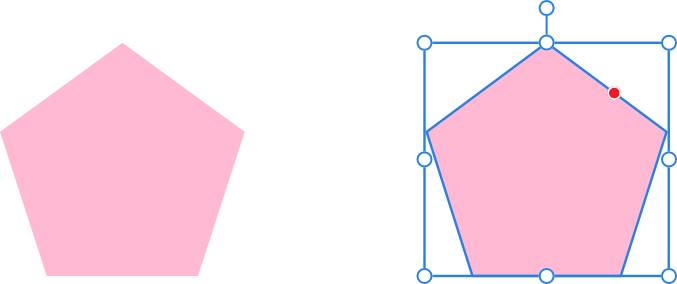 Polygone par défaut