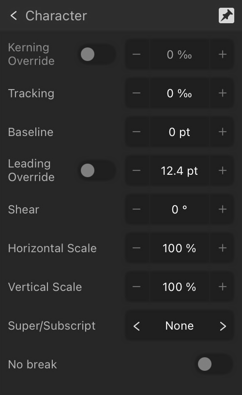 Expanded Positioning subsection