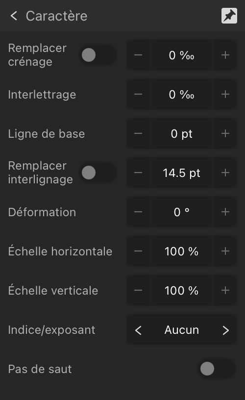 Sous-section Positionnement développée