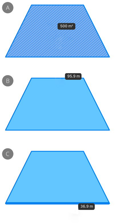 Measuring single-object areas with the Area Tool