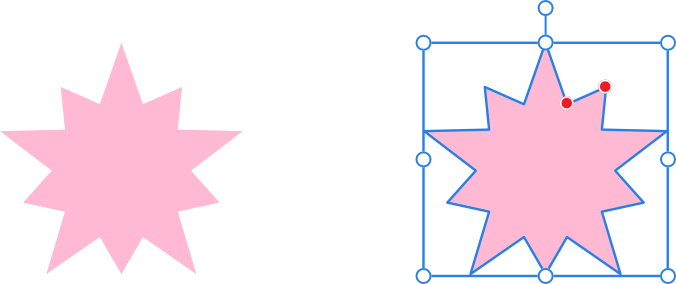 Double étoile par défaut