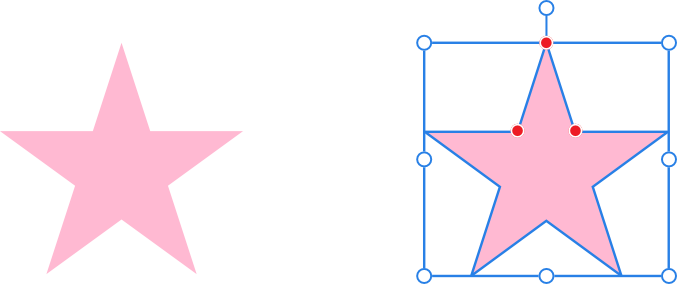 Étoile par défaut