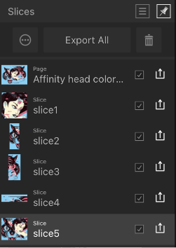 Slices Studio (Export Persona)