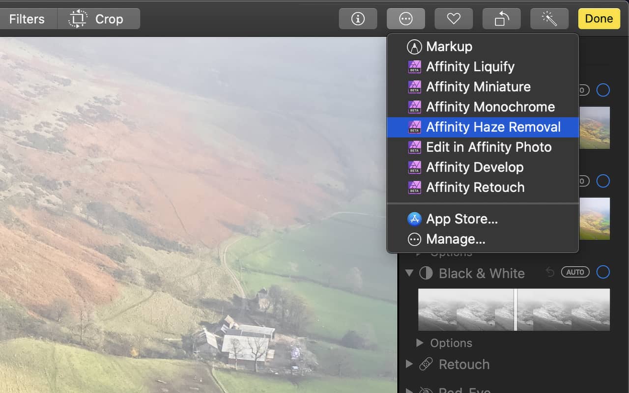 apple pro raw affinity photo