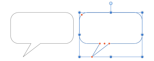 Callout Rounded Rectangle default