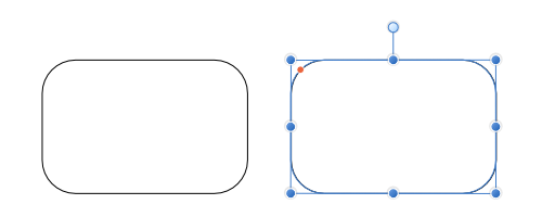 rounded rectangle outline