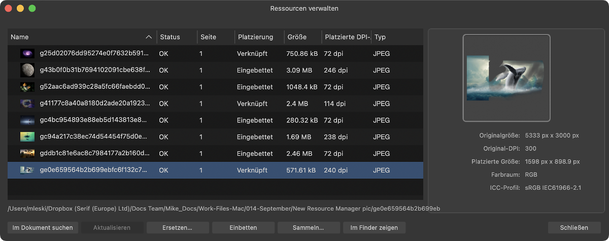 Ressourcenverwaltung