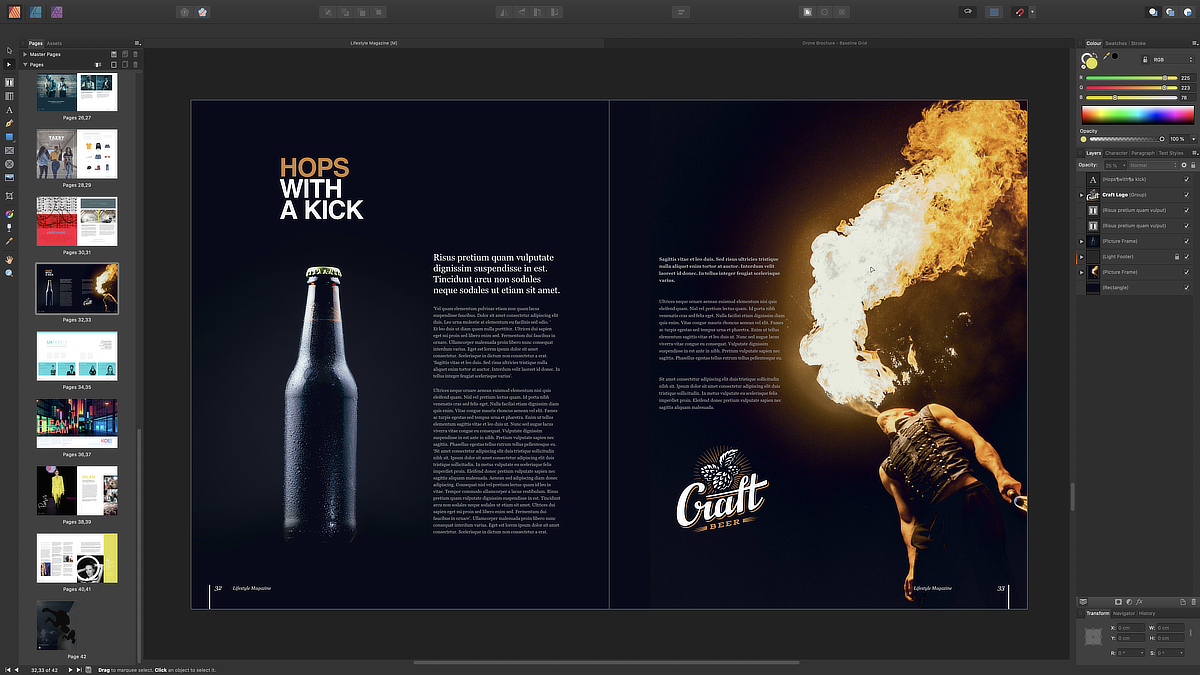 Normal workspace mode