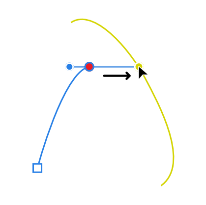 Align handle positions using snapping options