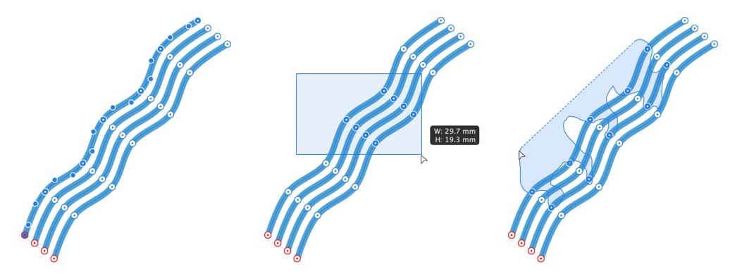 Knotenauswahl