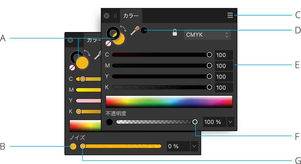 カラーパネル