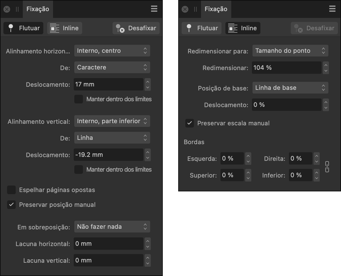 Painel Fixação