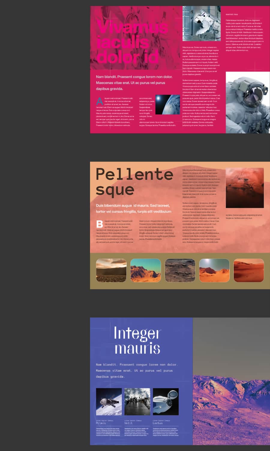 Page layout after autoflowing images