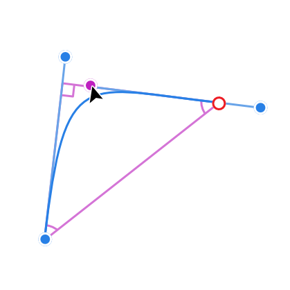 Snap to logical triangle