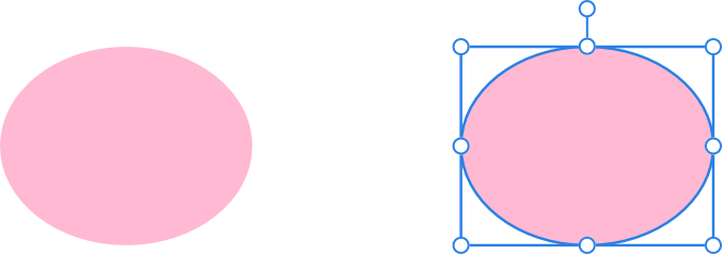 Ellipse par défaut