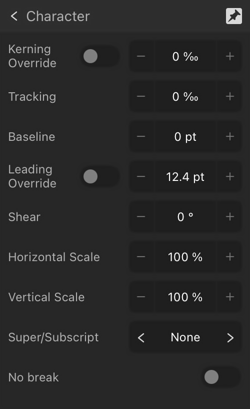 Expanded Positioning subsection