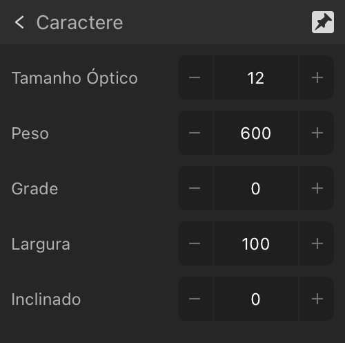 Subseção expandida Variações