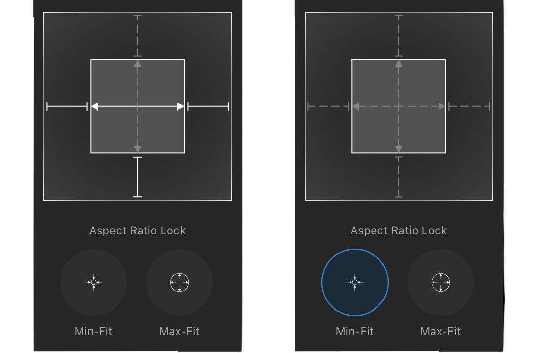 Constraints panels